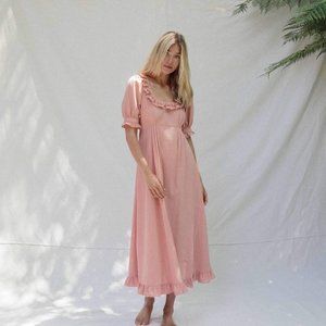 NWT Christy Dawn Meadow Dress, Ojai Sunset, Sz L